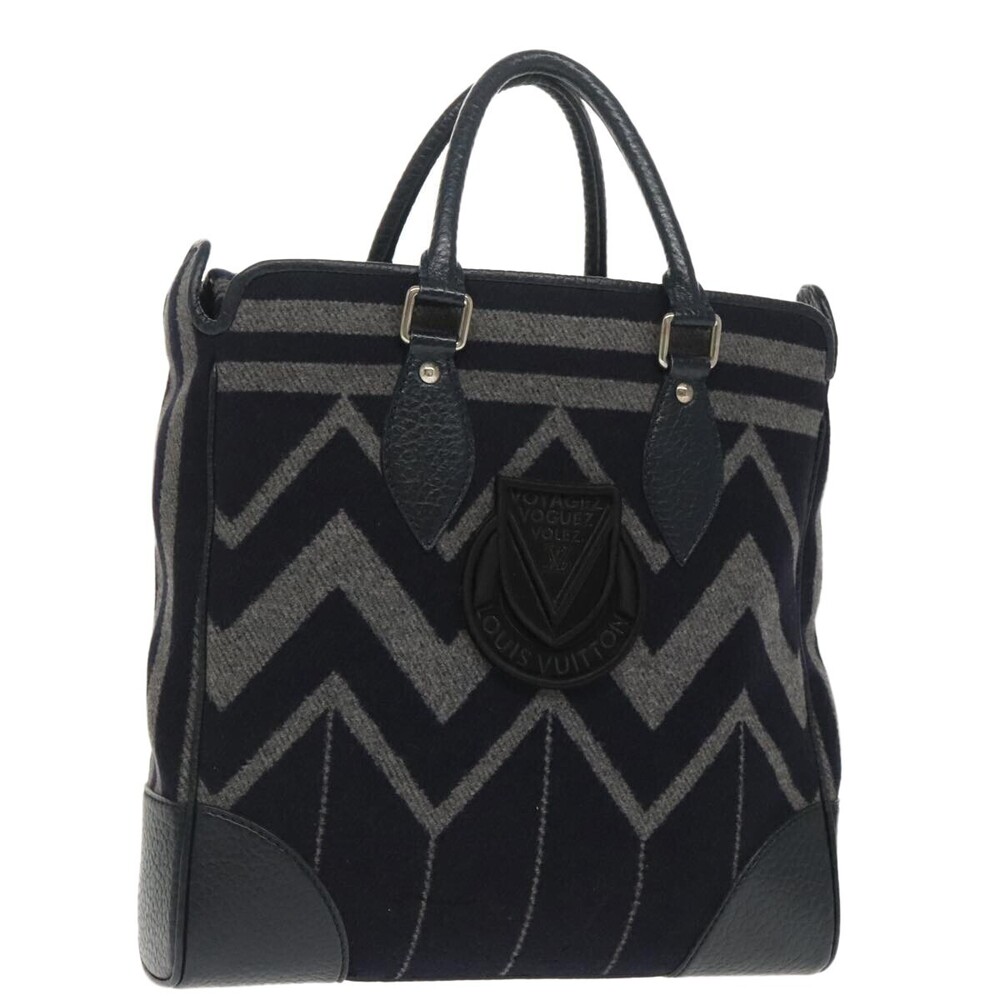 Louis Vuitton Vail Blanket Cabas Wool with Leather